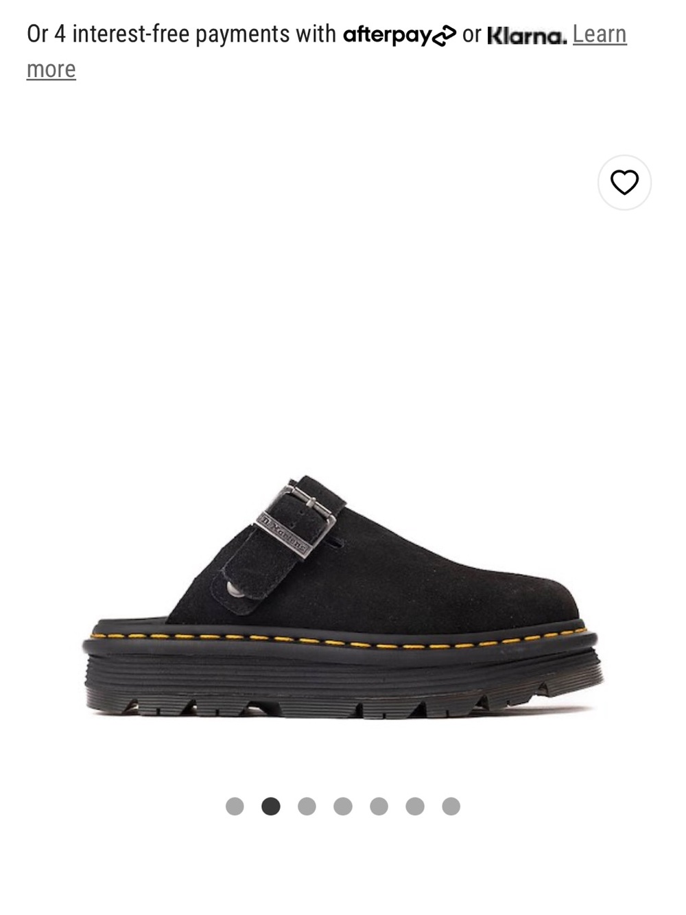 Dr. Martens Zebzag Suede Myles